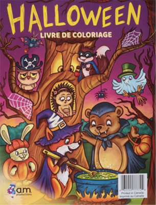 AMProductions Halloween Coloring Book - Each - Image 4