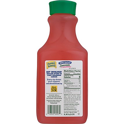 Florida's Natural Zero Sugar Strawberry Lemonade - 59 Fl. Oz. - Image 6