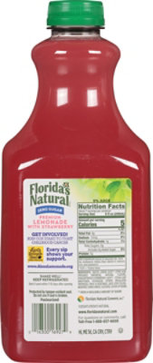 Florida's Natural Zero Sugar Strawberry Lemonade - 59 Fl. Oz. - Image 6