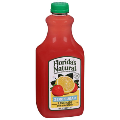 Florida's Natural Zero Sugar Strawberry Lemonade - 59 Fl. Oz. - Image 2