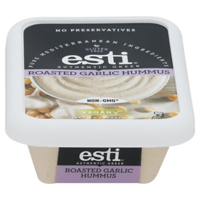 Esti Roasted Garlic Hummus - 10 OZ - Image 3