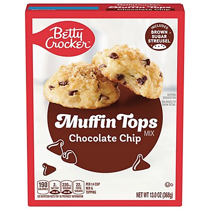 Betty Crocker Chocolate Chip Muffin Tops Mix - 13 Oz - Image 3