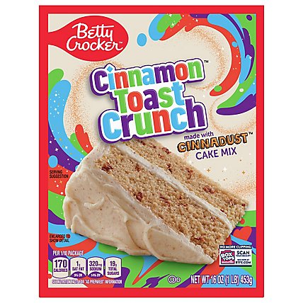 Betty Crocker Cinnamon Toast Crunch Cake Mix - 16 OZ - Image 3