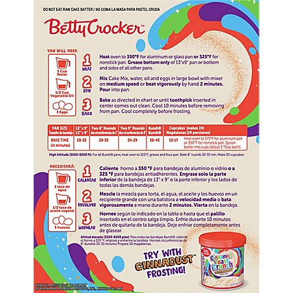 Betty Crocker Cinnamon Toast Crunch Cake Mix - 16 OZ - Image 6