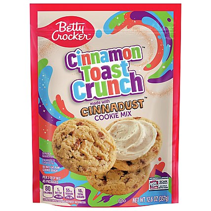 Betty Crocker Cinnamon Toast Crunch Cinnadust Cookie Mix - 12.6 Oz - Image 1