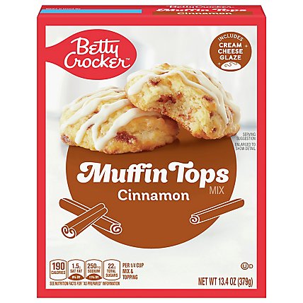 Betty Crocker Cinnamon Muffin Tops Mix - 13.4 Oz - Image 1