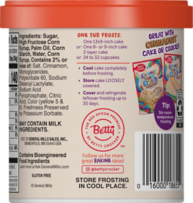 Betty Crocker Cinnamon Toast Crunch Cinnadust Frosting - 16 Oz - Image 6