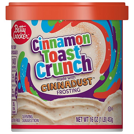 Betty Crocker Cinnamon Toast Crunch Cinnadust Frosting - 16 Oz
