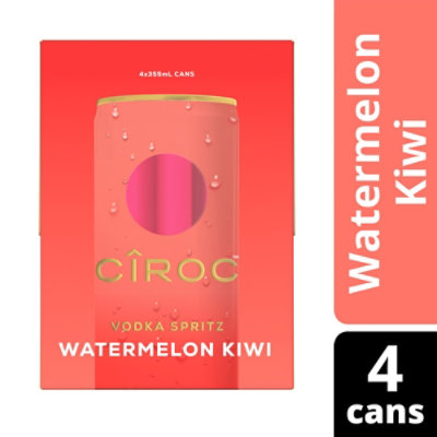 Ciroc Watermelon Kiwi Vodka Spritz - 4-12 Fl. Oz. - Image 1