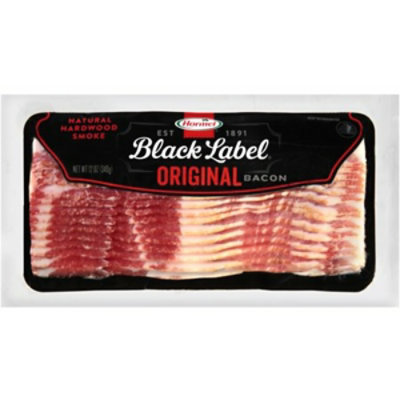 Hormel Black Label Original Bacon - 12 OZ - Image 1