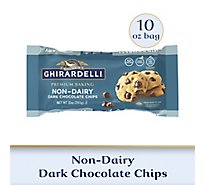 Ghirardelli Non Dairy Dark Chocolate Baking Chips - 10 Oz