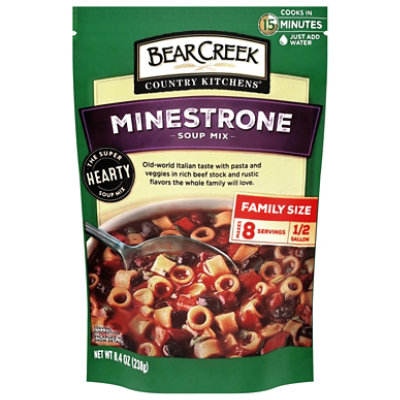 Bear Creek Dry Minestrone Soup Mix - 8.4 Oz - Image 2