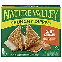 Nature Valley Crunchy Dipped Salted Caramel Granola Squares 6 Count - 4.68 Oz - Image 3