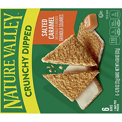 Nature Valley Crunchy Dipped Salted Caramel Granola Squares 6 Count - 4.68 Oz - Image 6
