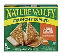 Nature Valley Crunchy Dipped Salted Caramel Granola Squares 6 Count - 4.68 Oz