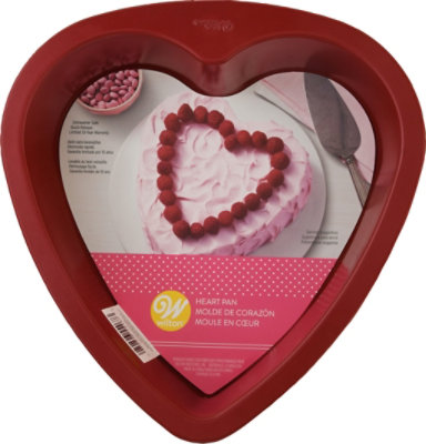 Wil 9in Metl Heart Cake Pan - EA - Image 2