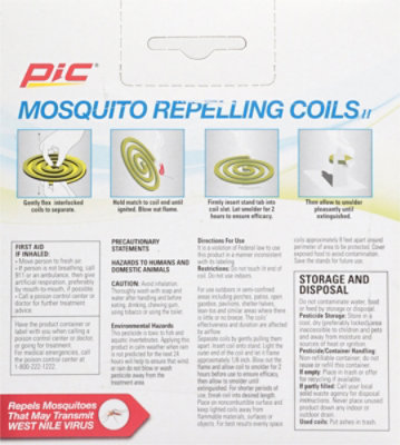 Pic Mosquito Repellent Coils - 10 Count - Image 5