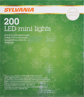 Inl 200ct Led Wrm Wht Mini Lts - EA - Image 3