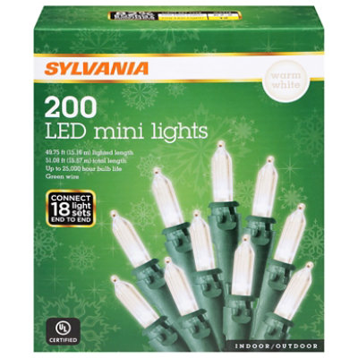Inl 200ct Led Wrm Wht Mini Lts - EA - Image 1