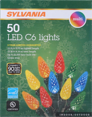 Inl 50ct Led Multi C6 Lights - EA - Image 2