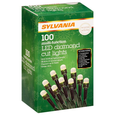 Inl 100ct Led Dcut Wrm Wht Mni - EA - safeway