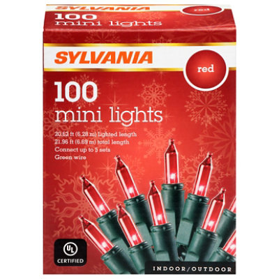 Inl 100ct Red Mini Lights - EA - Image 1