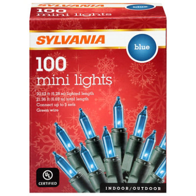 Inl 100ct Blue Mini Lights - EA - Image 1