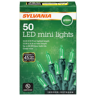 Inl 50ct Led Green Mini Lights - EA - Image 2