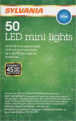 Inl 50ct Led Blue Mini Lights - EA - Image 3