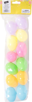 Signature SELECT Seasons Easter Pastel Color Eggs 2.5 Inch 12 Count - Each - Image 4