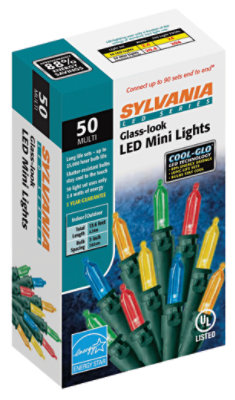 Sylvania LED Series Multi Mini Lights 50 Count - Each - Image 1