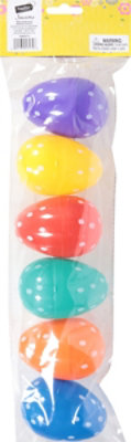 Signature SELECT 3.5 Inch Polka Dot Easter Eggs - 6 Count - Image 4