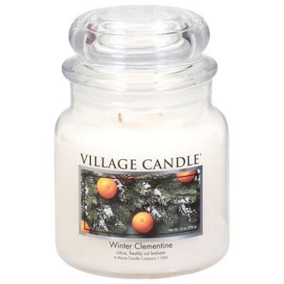 Village Candle Winter Clementine Candle - 14 Oz - Image 2