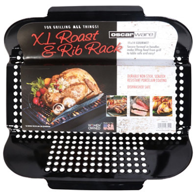 Oscarware Porcelain Extra Large Roast Rib Rack - Each - Image 1