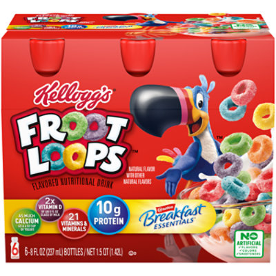 Kellogg Froot Loops Snack 2 oz (Pack of 6)