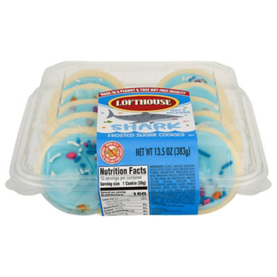 Shark Frosted Sugar Cookies - 13.5 OZ - Image 3