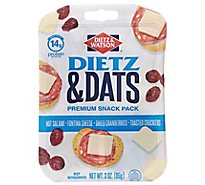Dietz & Watson Hot Salami Fontina Cranberry Crackers - 3 OZ