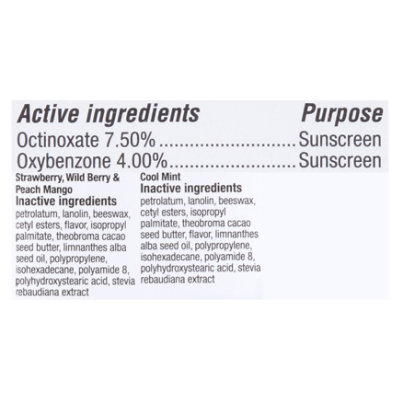 Carmex 0.18oz Assorted Bp Mini Tube 4pk Each - .72 OZ - Image 4