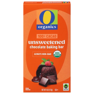 O Organics 100% Unsweetened Chocolate Baking Bar - 4 Oz - Image 2