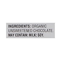 O Organics 100% Unsweetened Chocolate Baking Bar - 4 Oz - Image 5