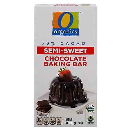 O Organics Semi Sweet Chocolate Baking Bar - 4 Oz - Image 3