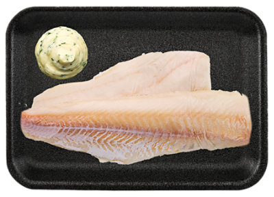 Cod Filet With Lemon Herb Butter Previously Frozen - 1 Lb - Image 1