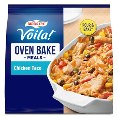 Birds Eye Voila! Oven Bake Meals Chicken Taco Frozen Meal - 35 Oz - Image 1