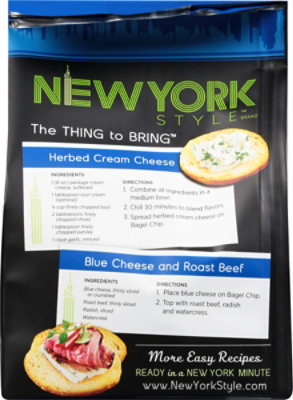 New York Style Bagel Crisps Plain - 6 OZ - Image 6