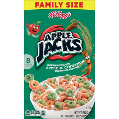 Kellogg's Apple Jacks Cereal - 18.4 Oz