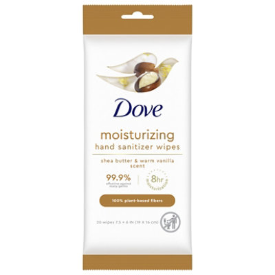 Dove Sanitize Wipe Shea Vanilla 24p 20ct - 20 CT - Image 1