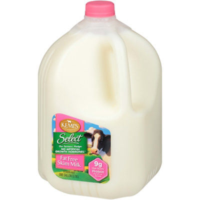 Kemps Select Fat Free Skim Milk - 1 Gallon - Image 4