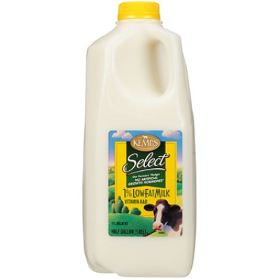 Kemps Select 1% Lowfat Milk - 0.5 Gallon - Image 1