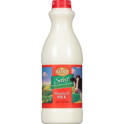 Kemps Select Whole Milk - 1 Quart - Image 1