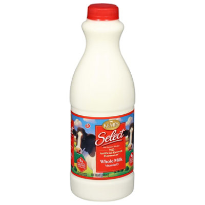 Kemps Select Whole Milk - 1 Quart - Image 3